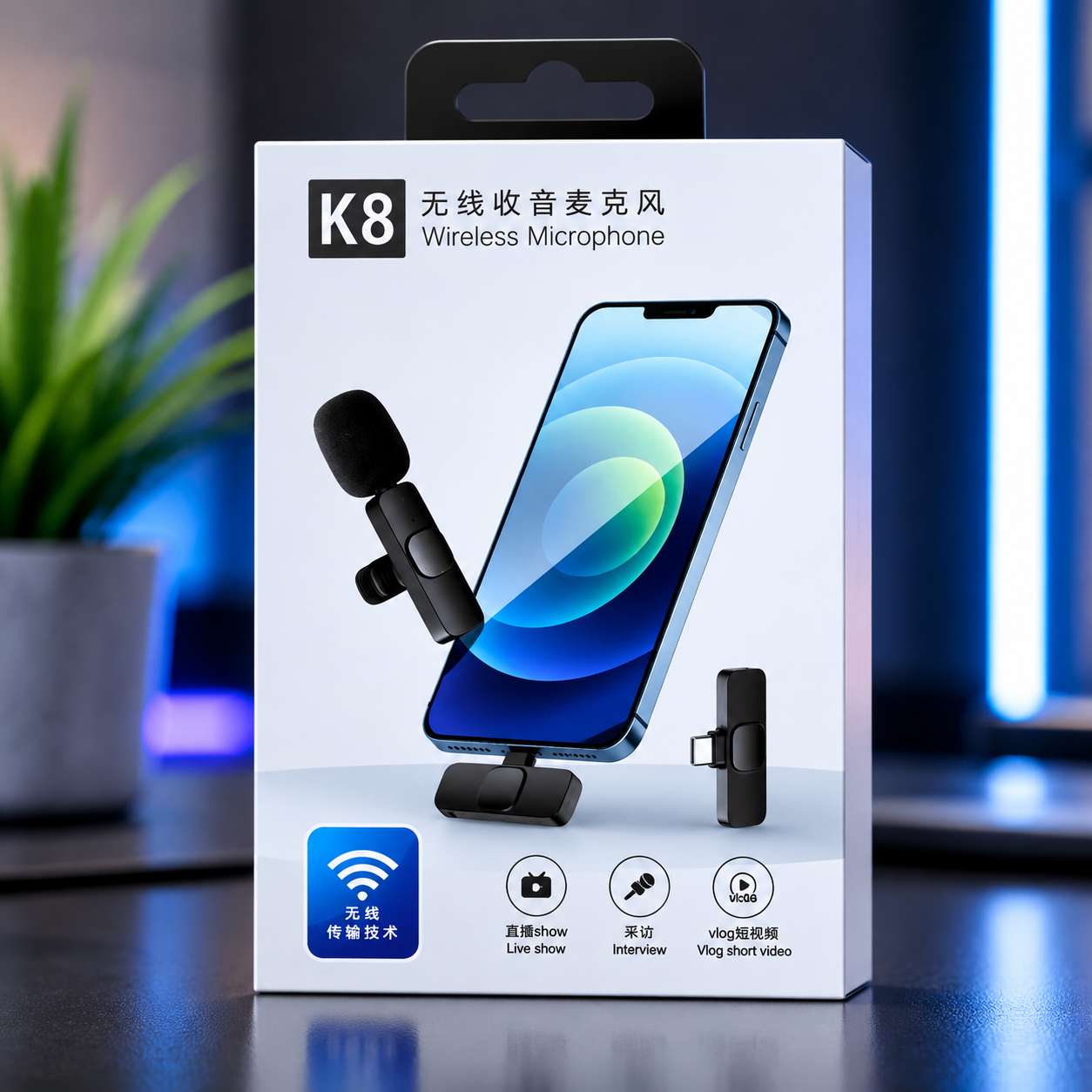 K8 Wireless Microphone