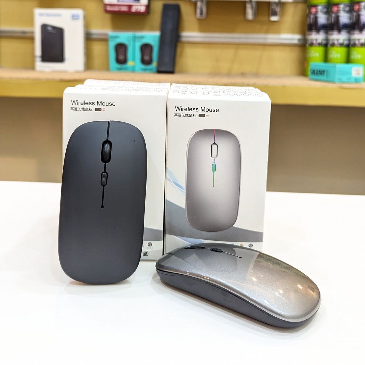 Wireless Bluetooth + 2.4GHz Mouse